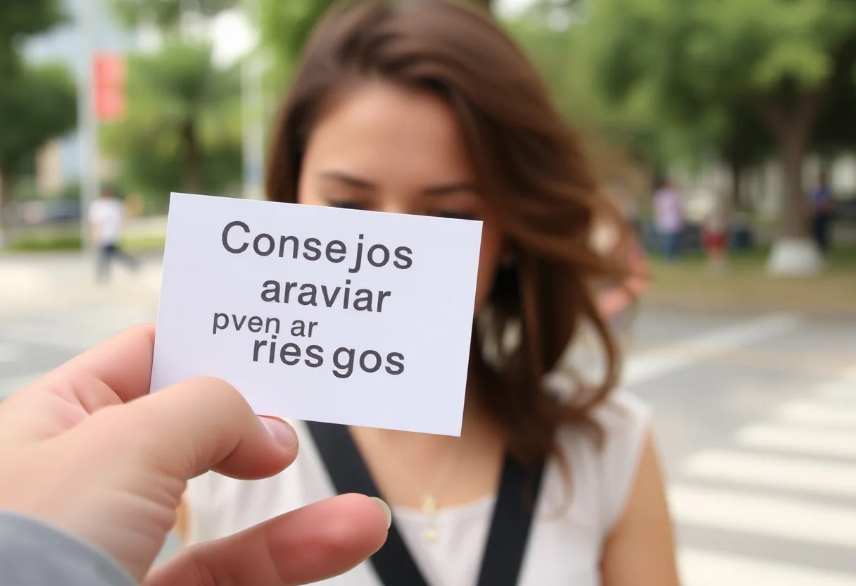 Consejos para evitar riesgos