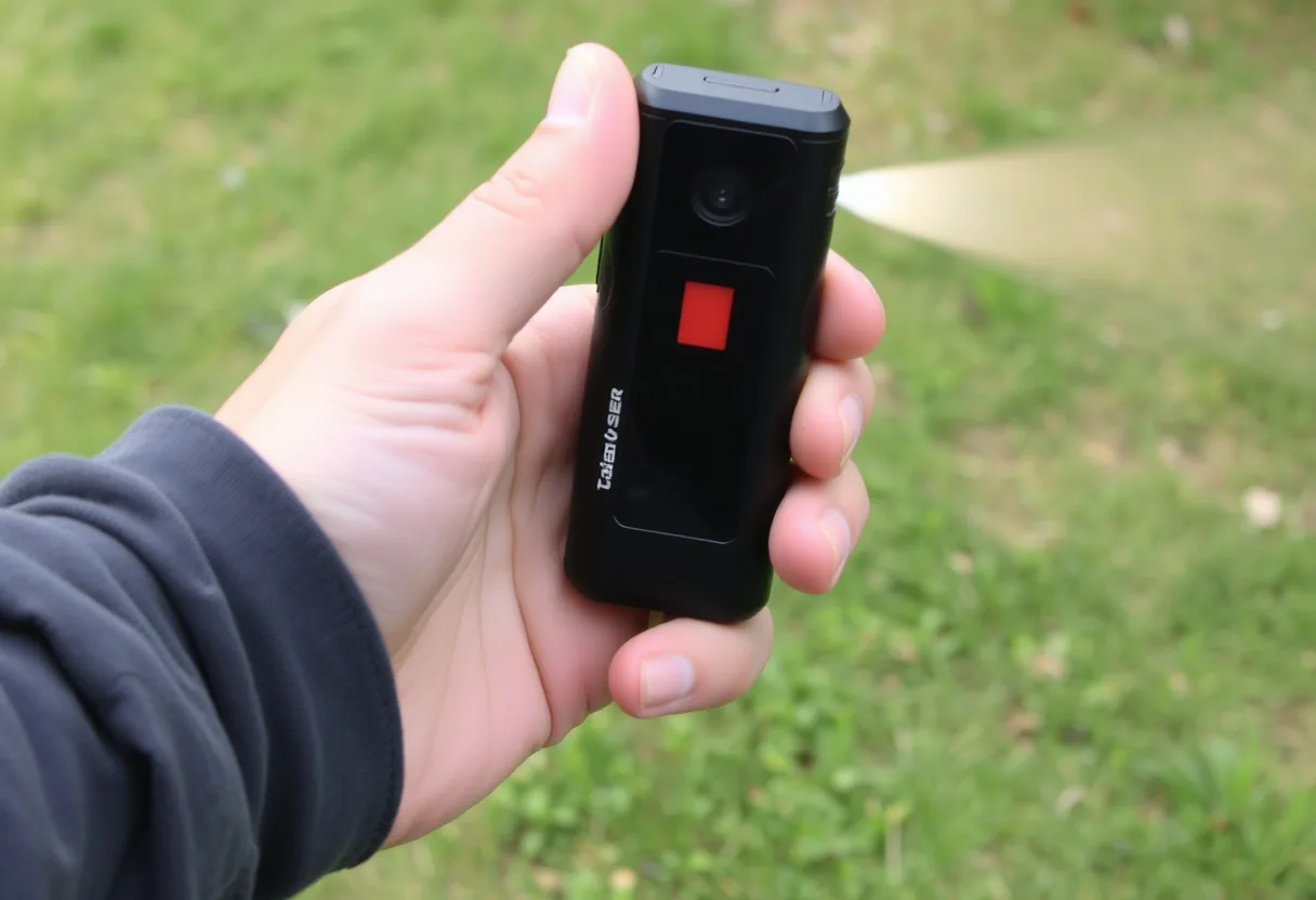Potente Taser Z-Force en acción